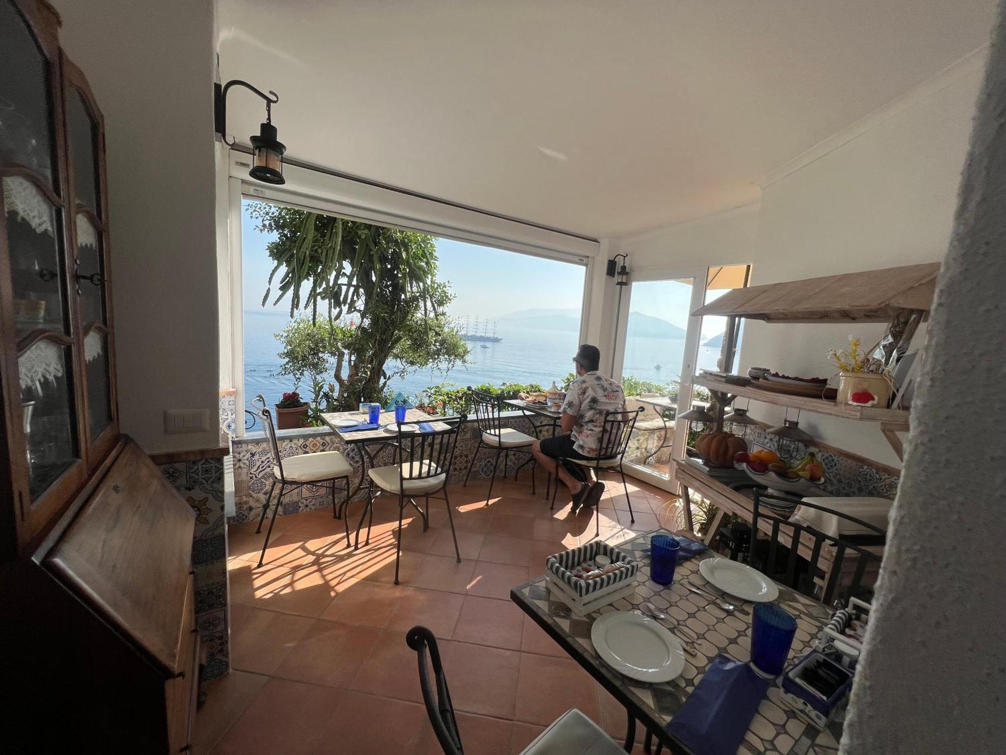 La Terrazza Sul Mare Bed & Breakfast Капри Екстериор снимка